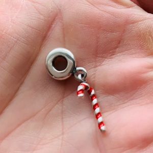 Pandora candy cane charm